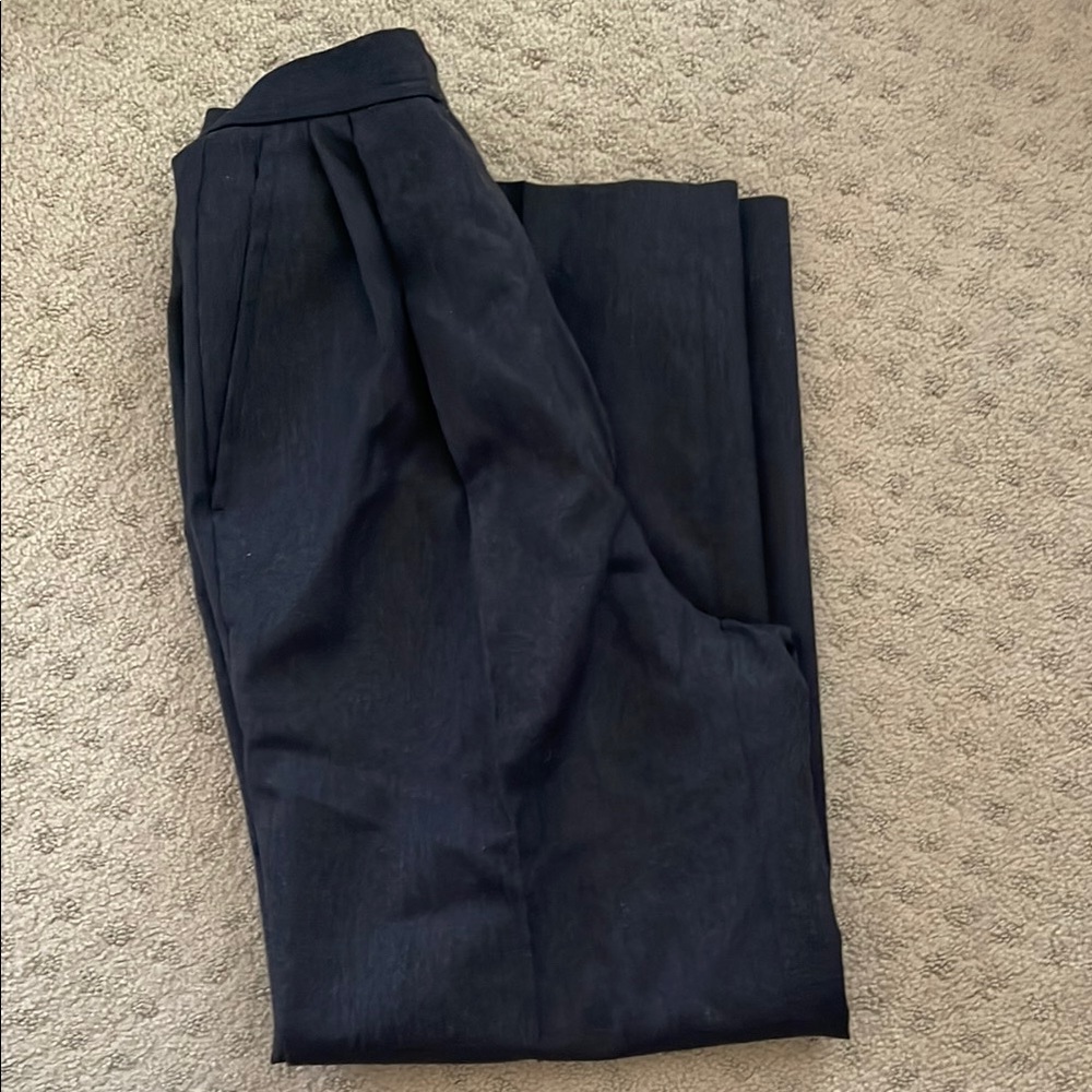 Pendleton Black Dress Pants with Classic Pleats